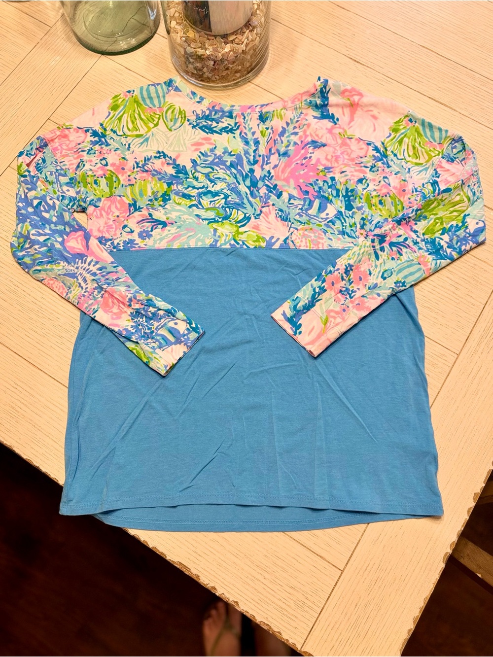 Lilly Pulitzer XS finn top - sink or swim | NWOT